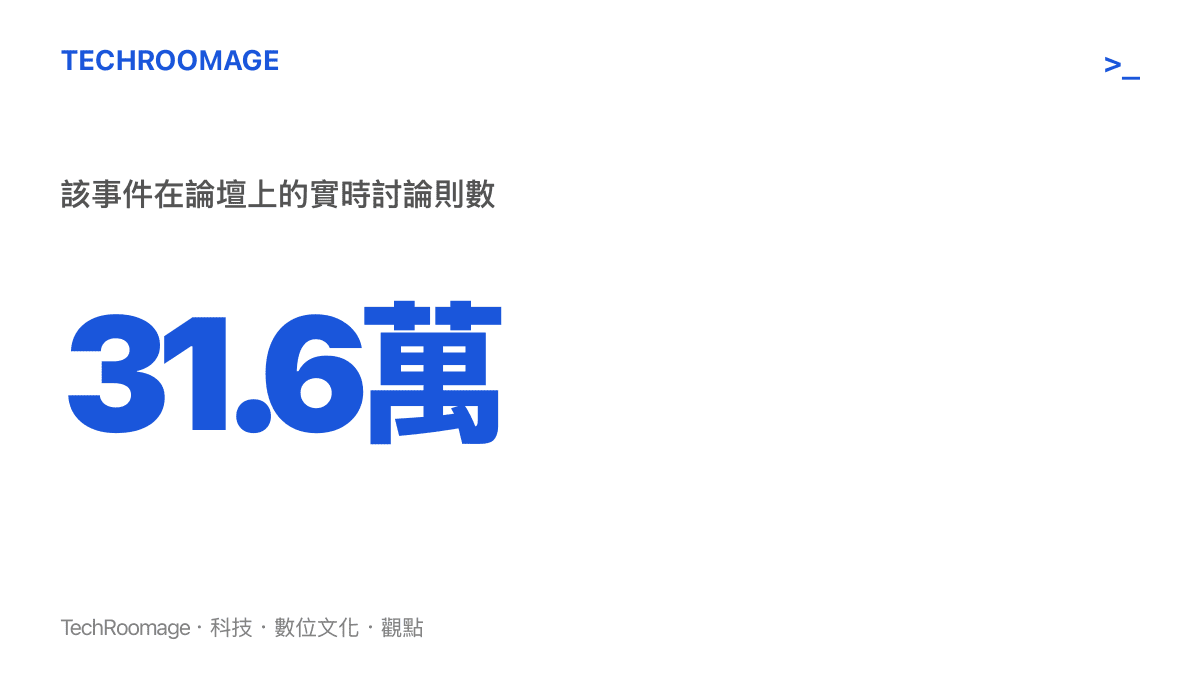 統計數據呈現 WBG 落敗事件在百度貼吧引發超過三十一萬則的實時討論熱度